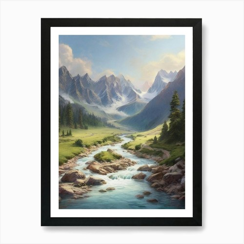 Landscape painting art - landscape,