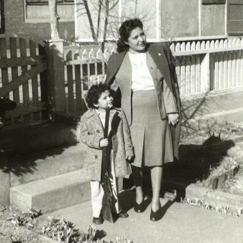 Vintage photo boy with rifle - vintage,