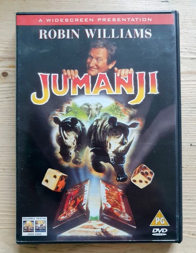 Jumanji dvd 1998 robin - dvd,