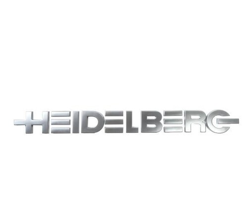 Name plate for - , heidelberg