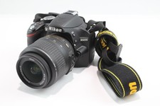 Nikon D3200 DSLR Digital Camera Working w/ Nikon AFS Nikkor 18-55mm F/3.5-5.6