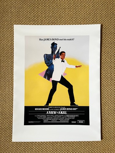 James bond view a kill - a,