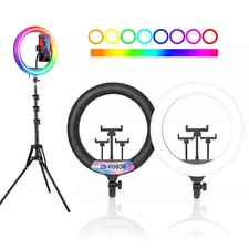 22" LED RGB Ring Light Tripod