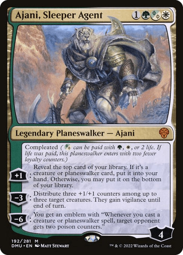 Ajani sleeper agent dmu - agent,