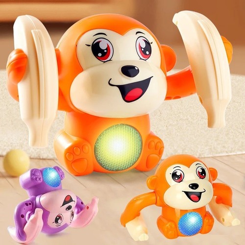 Electric rolling monkey toy - monkey,