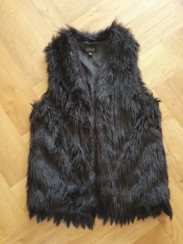 Topshop faux fur gilet - fur,