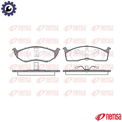 Brake pad set disc - pad,