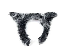 Werewolf Ears Fancy Dress Grey