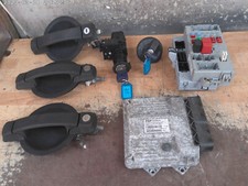 2005 FIAT DOBLO VAN 1.3 MULTIJET MULTI JET DIESEL ECU KIT 51758210 LOCK SET