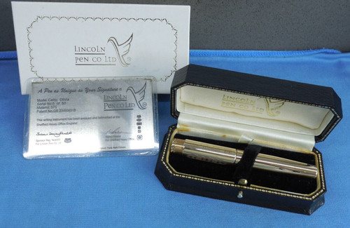 Lincoln fountain pen - lincoln,