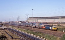 Original 35mm slide BR class 56 no.56117 at Lackenby +rights for use