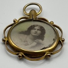 Antique Edwardian double sided