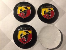 4x Stickers Abarth Fiat Car