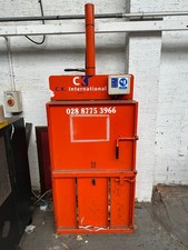 baler cardboard polythene compactor 