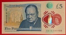AA16 New Polymer £5 Note