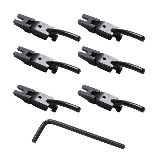 Black zinc alloy tremolo - black,