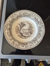 Lockhart & Arthur, Glasgow, Pastoral Pattern Staffordshire  Transferware Bowl