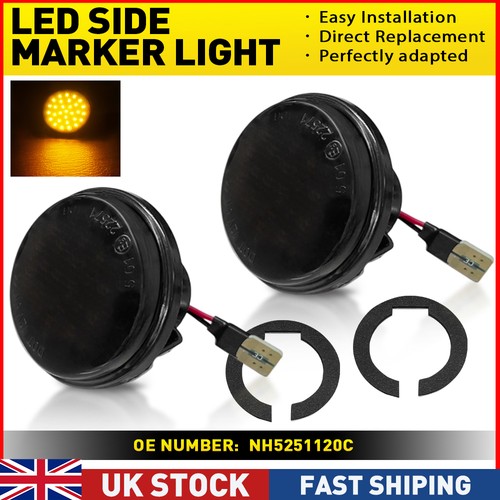 Lens side indicator - 2x, led