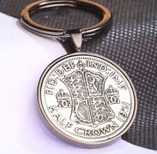 Half Crown Luxury Keyring -