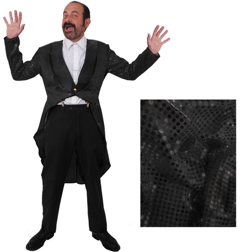 Mens sequin tailcoat - mens, dance