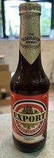 vintage beer bottle/label 1980s Federation Brewery IPA/ Gateshead Newcastle