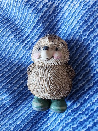Mini hedgehog figure - hedgehog, ornament