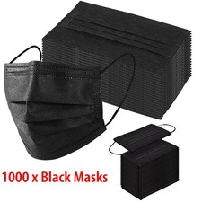 1000 x Disposable 3 Ply Face