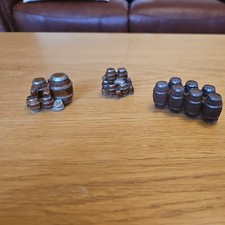 28mm Resin Barrells painted.  