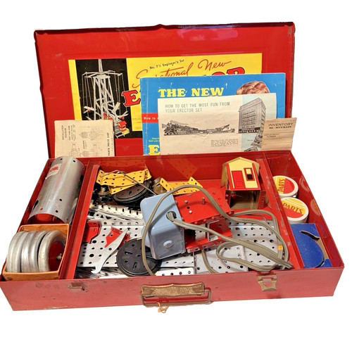 Gilbert erector set - set, 7