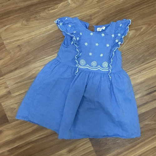 Cat jack girls - blue, chambray