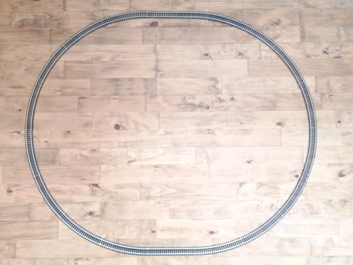 Hornby oval track layout 2nd - hornby,