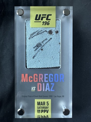 Nate diaz signed autograph - signed,