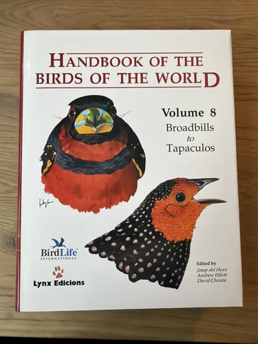 Handbook the birds - the,