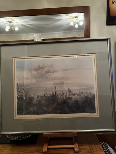 Large framed signed - large, &
