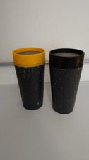 2x Circular & Co Reusable Travel Coffee Cups Recycled Eco Friendly