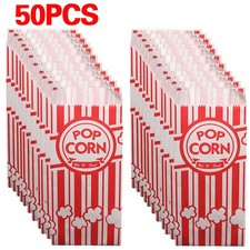 50pcs Popcorn Paper Bags