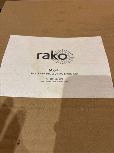Rako controls rak four - -,
