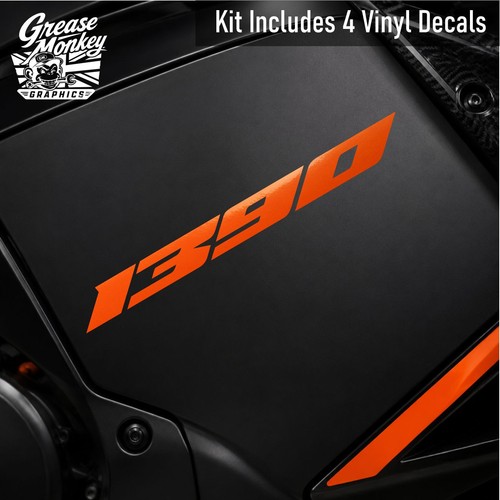 1390 tank fairing vinyl decals - tank,