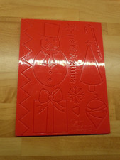 christmas embossing board