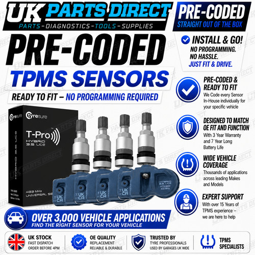 Tpms tyre pressure sensors - tyre, for