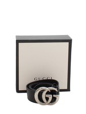 Gucci Men's Belt W 34 in Black 100% Other Dress Belt
