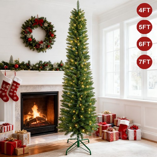 Pencil slim christmas - christmas, tree