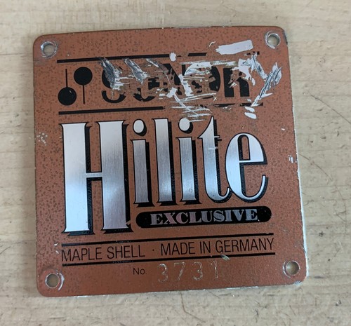 Sonor hilite exclusive drum - hilite,
