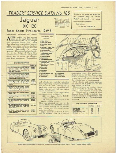 Jaguar 120 roadster - xk,
