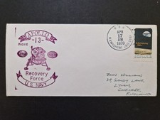 USA 1970 Apollo 13 Recovery Force, U.S. Navy, Space Cover #C64597