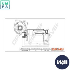 FUEL FILTER DP1110.13.0206 FOR