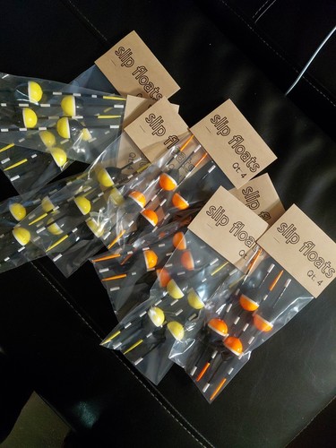 Hand made slip floats - made,