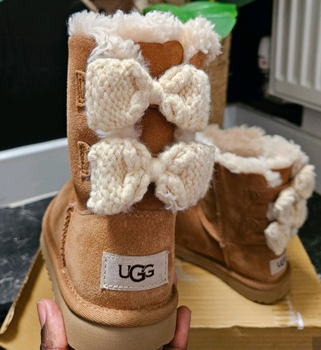 Ugg australia warm bow kids - ,