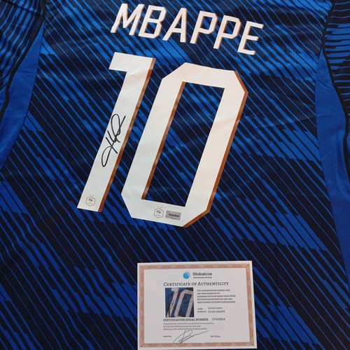 Kylian mbappe signed france - signed,