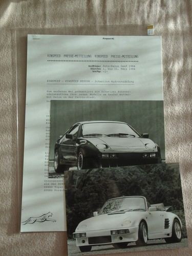 Rinspeed design porsche - design,